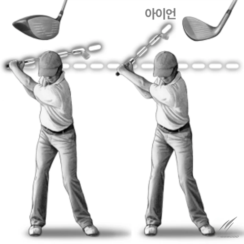 아이언 샷 연습