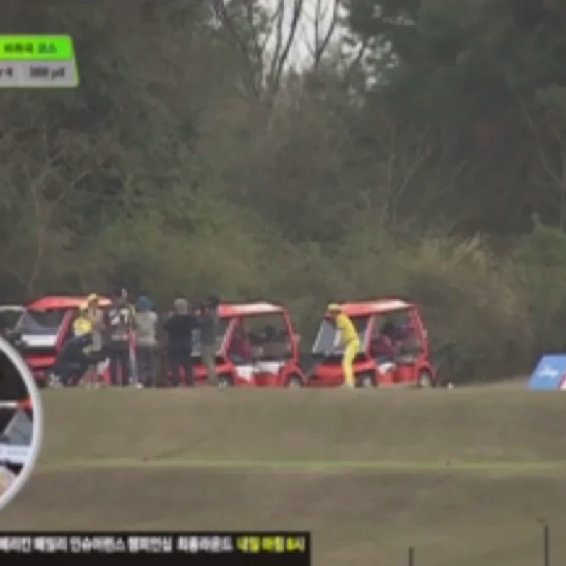 골프 라운딩 모습