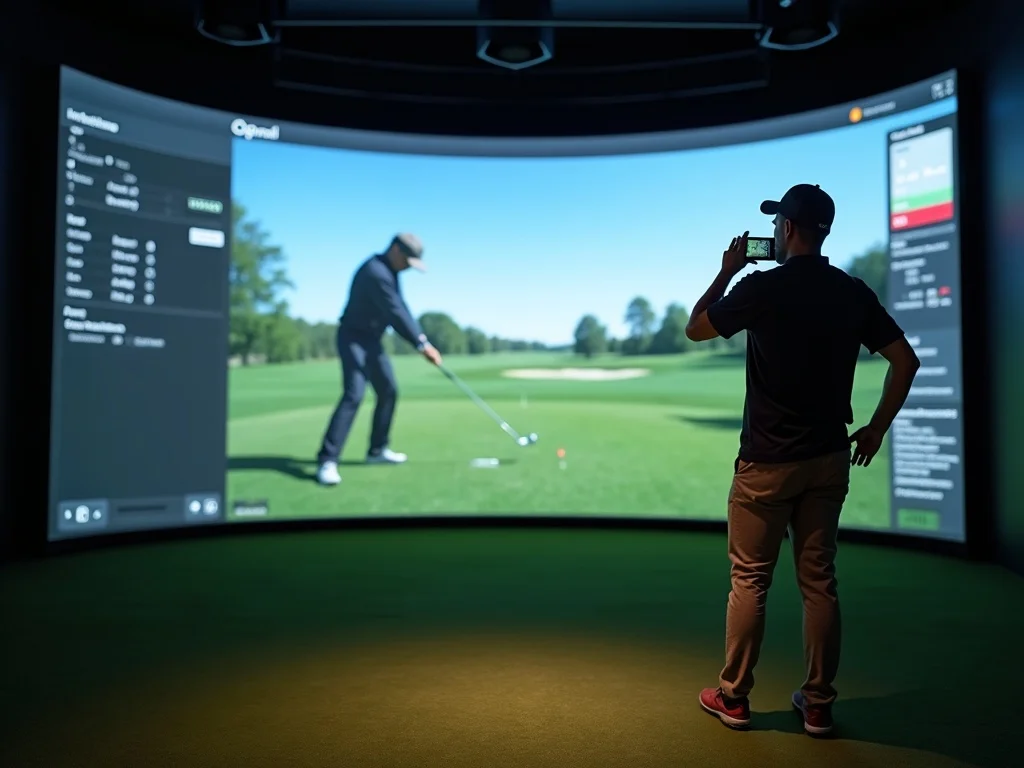 정밀 스윙 분석 이미지