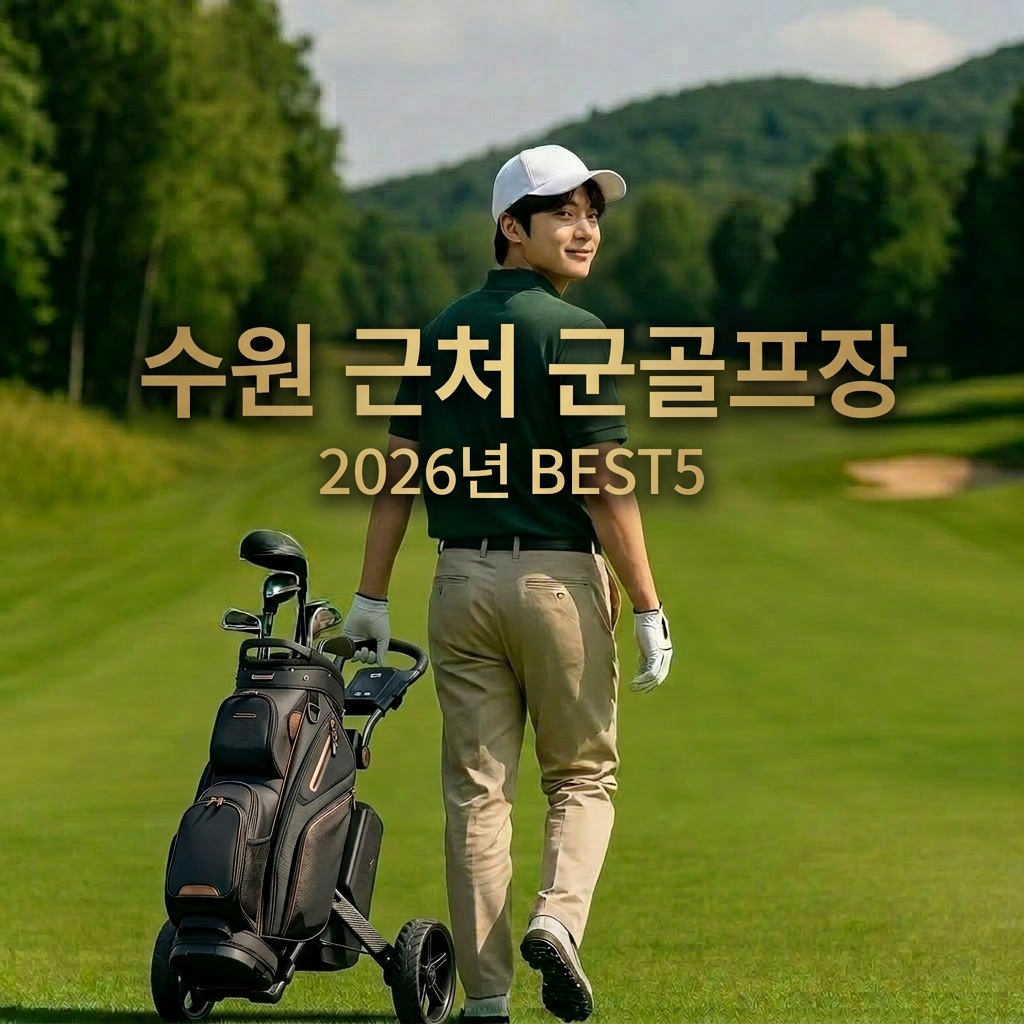 2026년 수원 근처 군골프장 TOP 5 | 일반인 예약 완벽 가이드